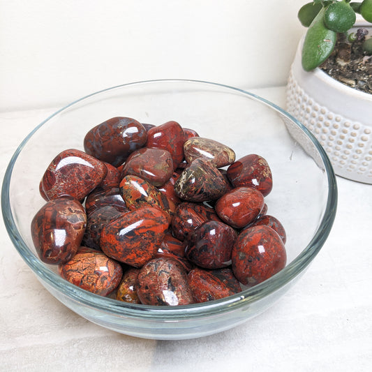 Brecciated Jasper Tumbles