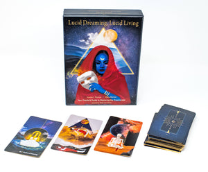 Lucid Dreaming, Lucid Living: 44 Full-Color Cards & 200pg bk