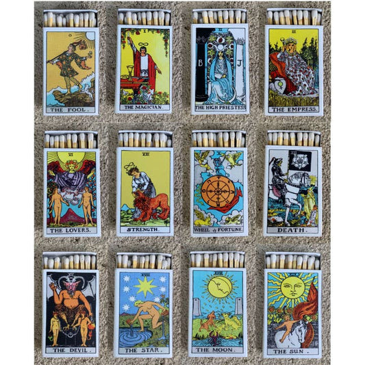 Tarot Matchbox Various Designs Matches