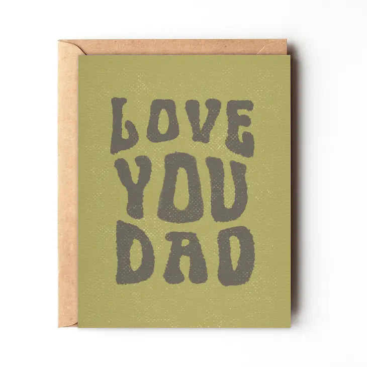 Love You Dad - Simple Father's Day card