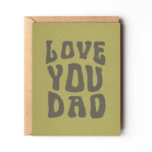 Love You Dad - Simple Father's Day card