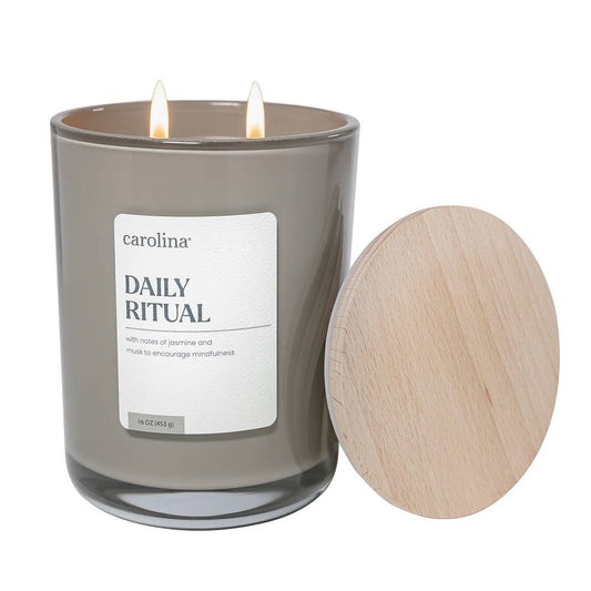 Daily Ritual Candle – Peony, Jasmine & Oud Calm