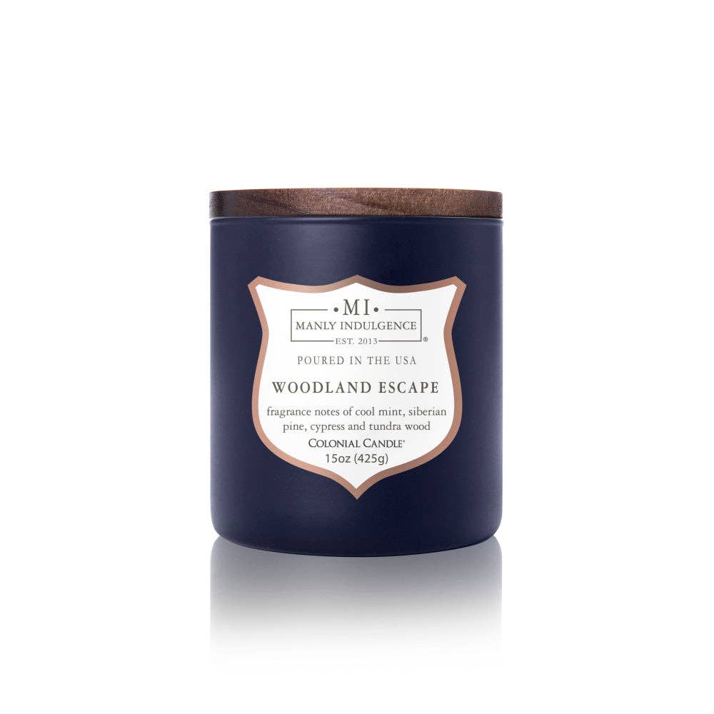 Woodland Escape Candle – Mint, Cinnamon & Timber Calm