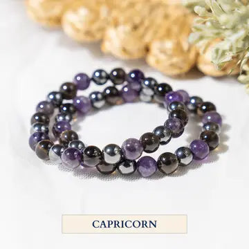 Crystal Zodiac Bracelet | 8mm | Healing Gemstone Bracelets