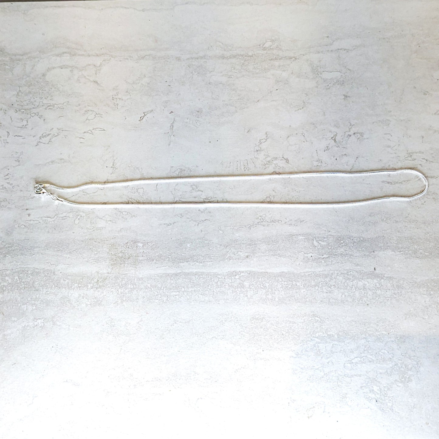 Silver Plated Copper Necklace Chains - 18"