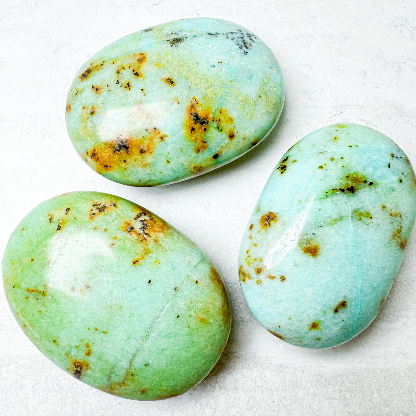 Chrysoprase Palmstone 2.5"-3"