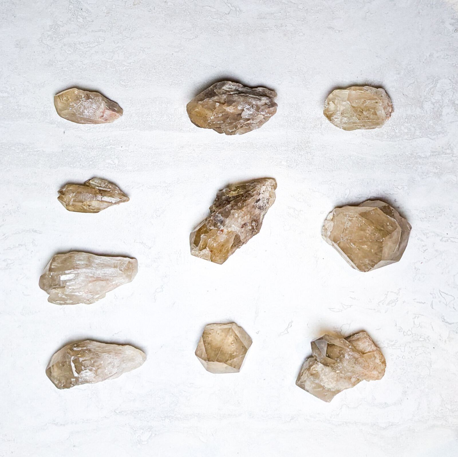 Raw Natural Citrine Specimens