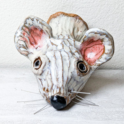Handmade Ceramic Mouse by Local Artist, Cate Tylor