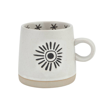 Crescent Moon & Sun Ceramic Mug