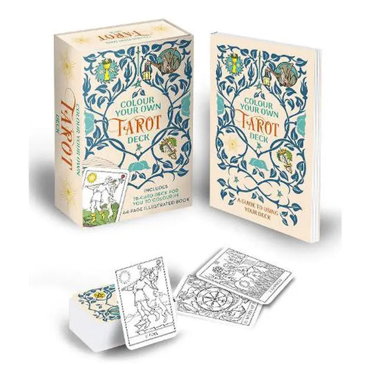 Color Your Own Tarot Book & Card Deck