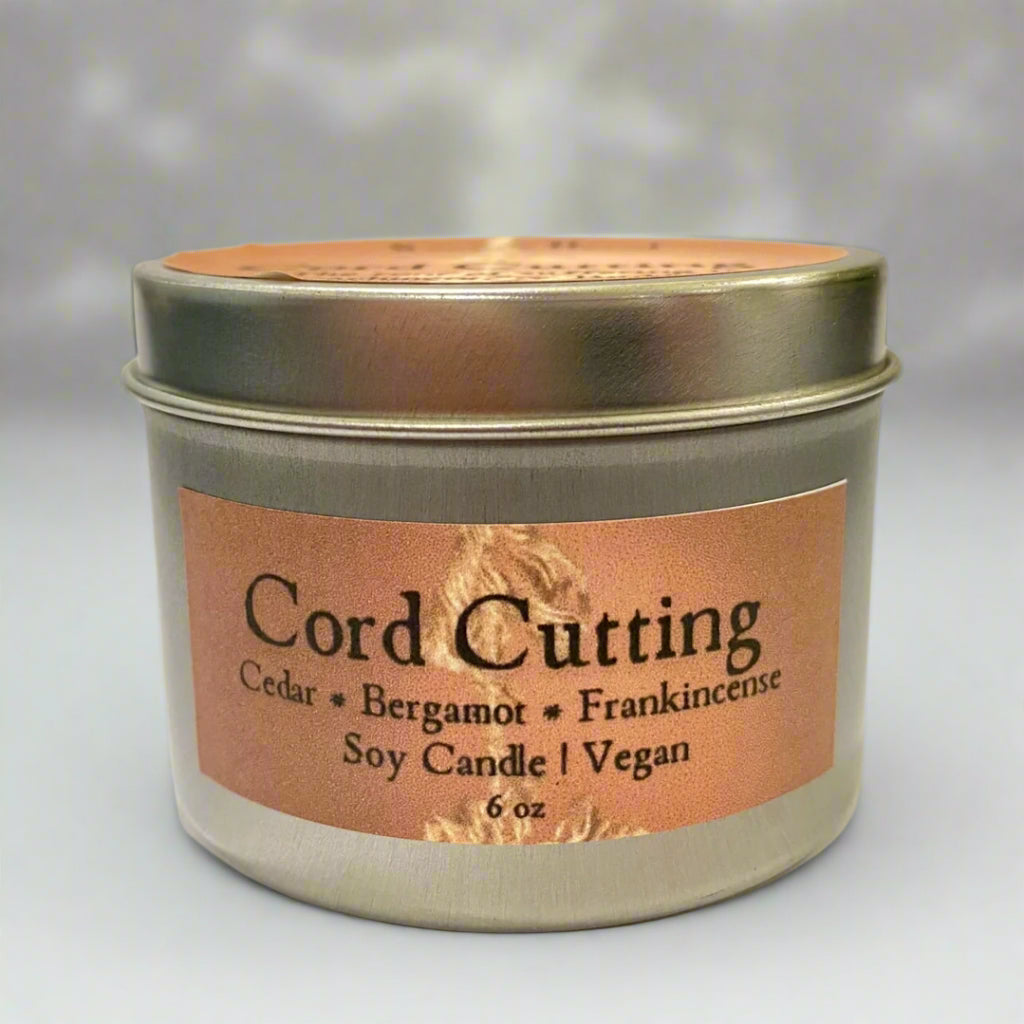 Cord Cutting Candle