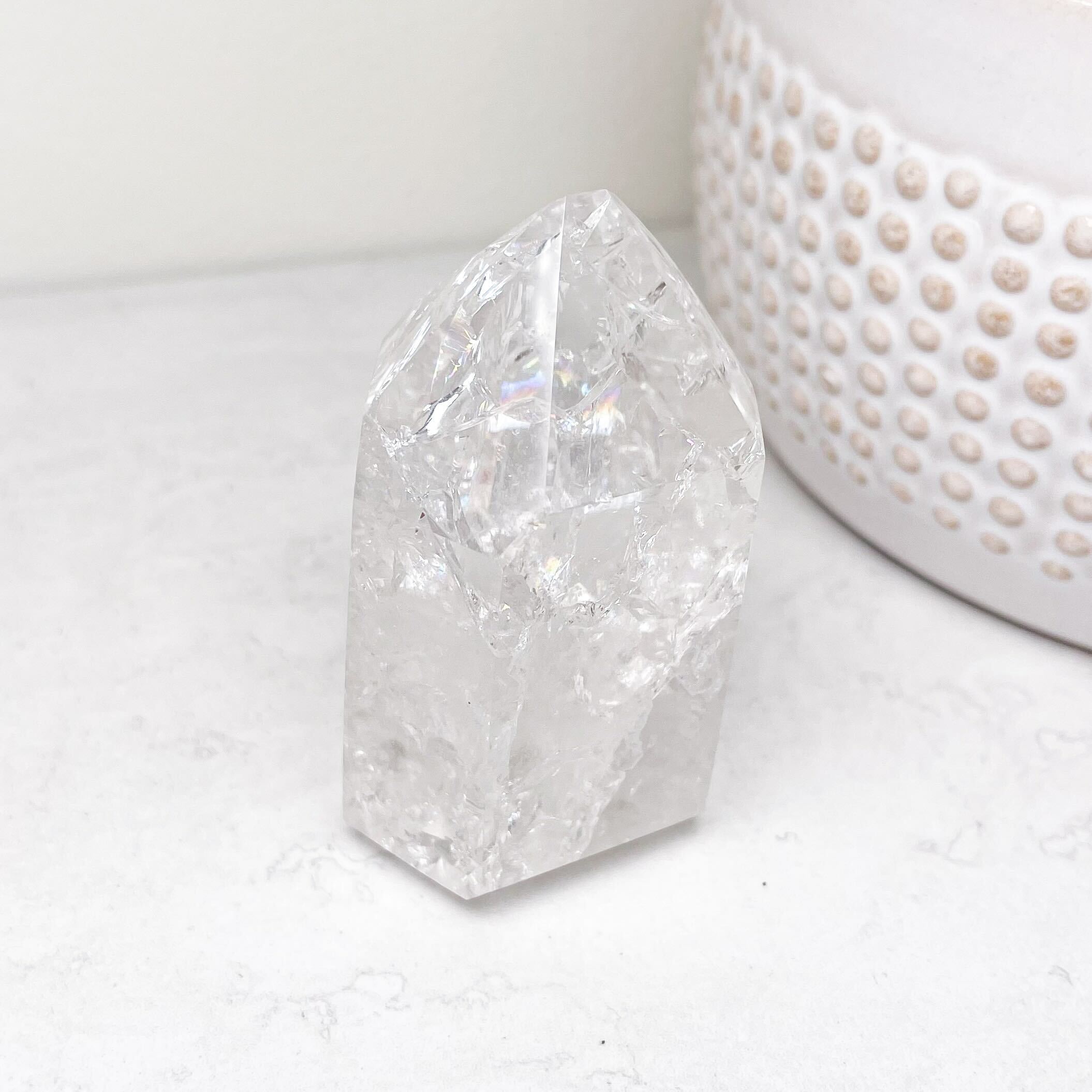 Crackle Quartz Points | Various Sizes