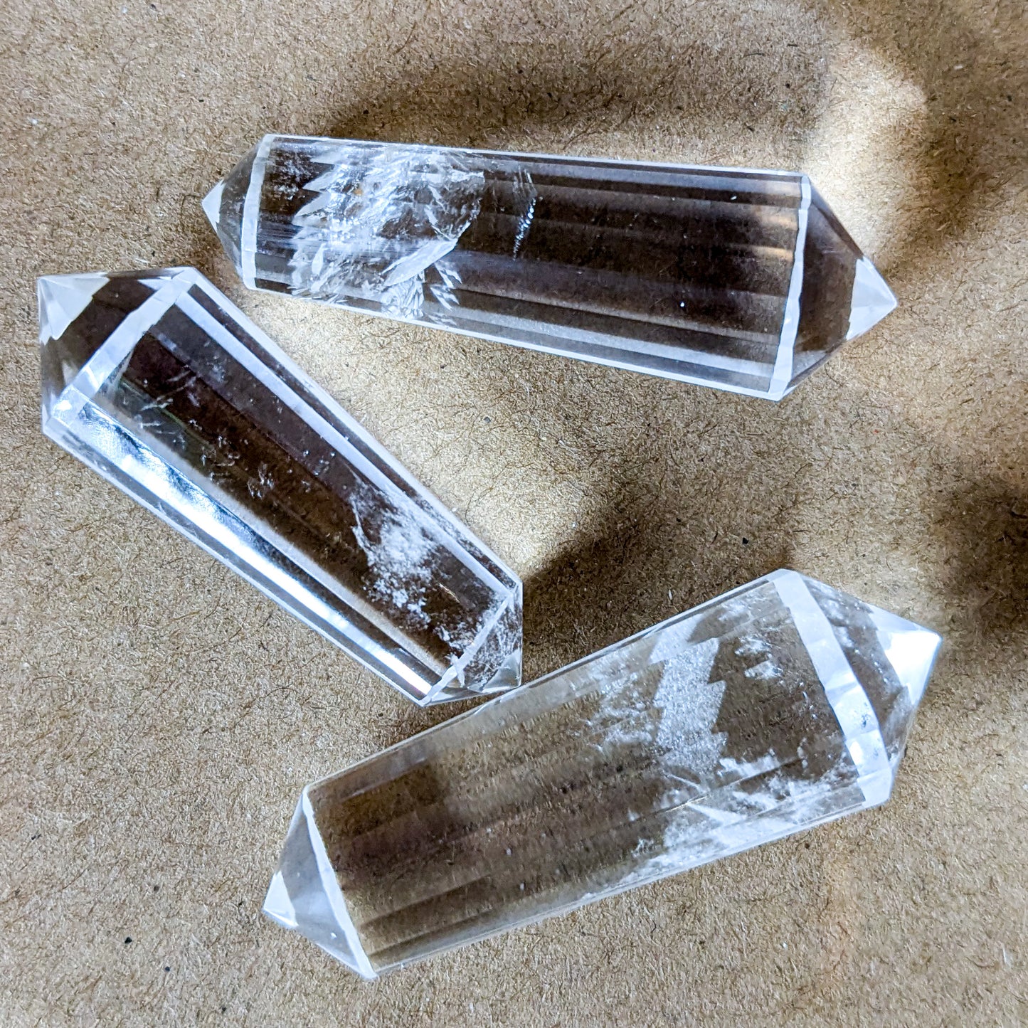 Double Terminated Crystal Quartz