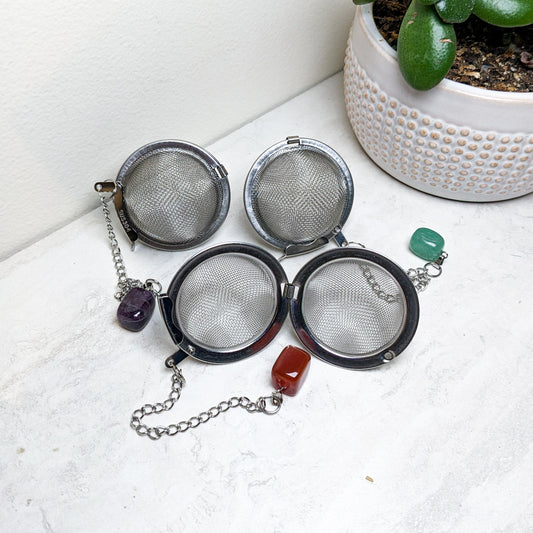 Tea Infuser Ball | Various Crystals