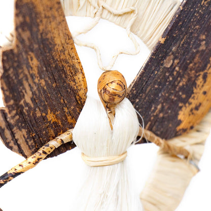 Banana Fiber Angel Ornament – Kenyan Handcrafted Art