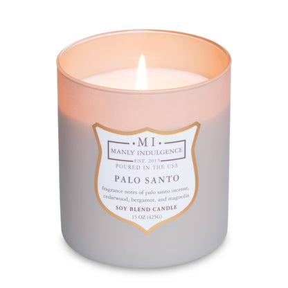 Palo Santo Candle – Grounding Cedar & Magnolia Blend