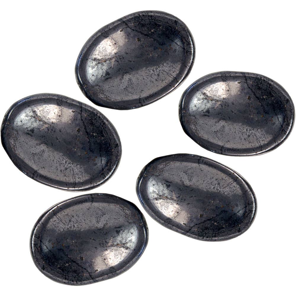 Worry Stone Hematite