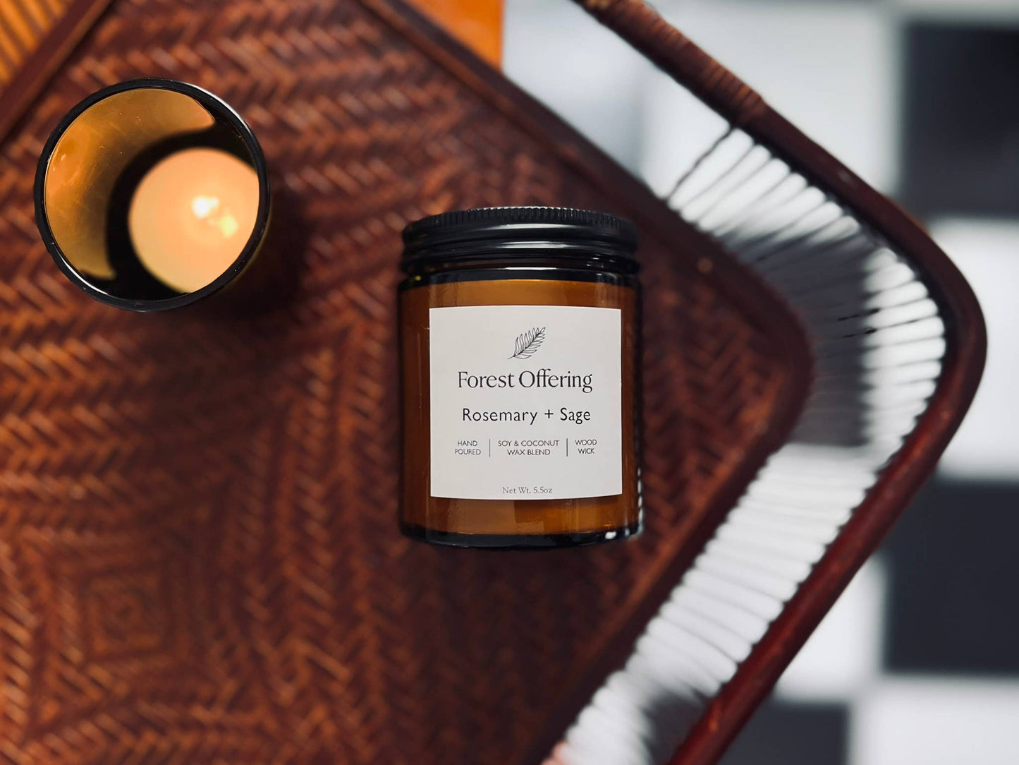 Rosemary + Sage Candle