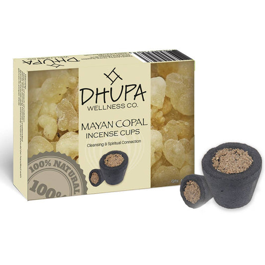 DHUPA - Mayan Copal Incense Cups Box (6)