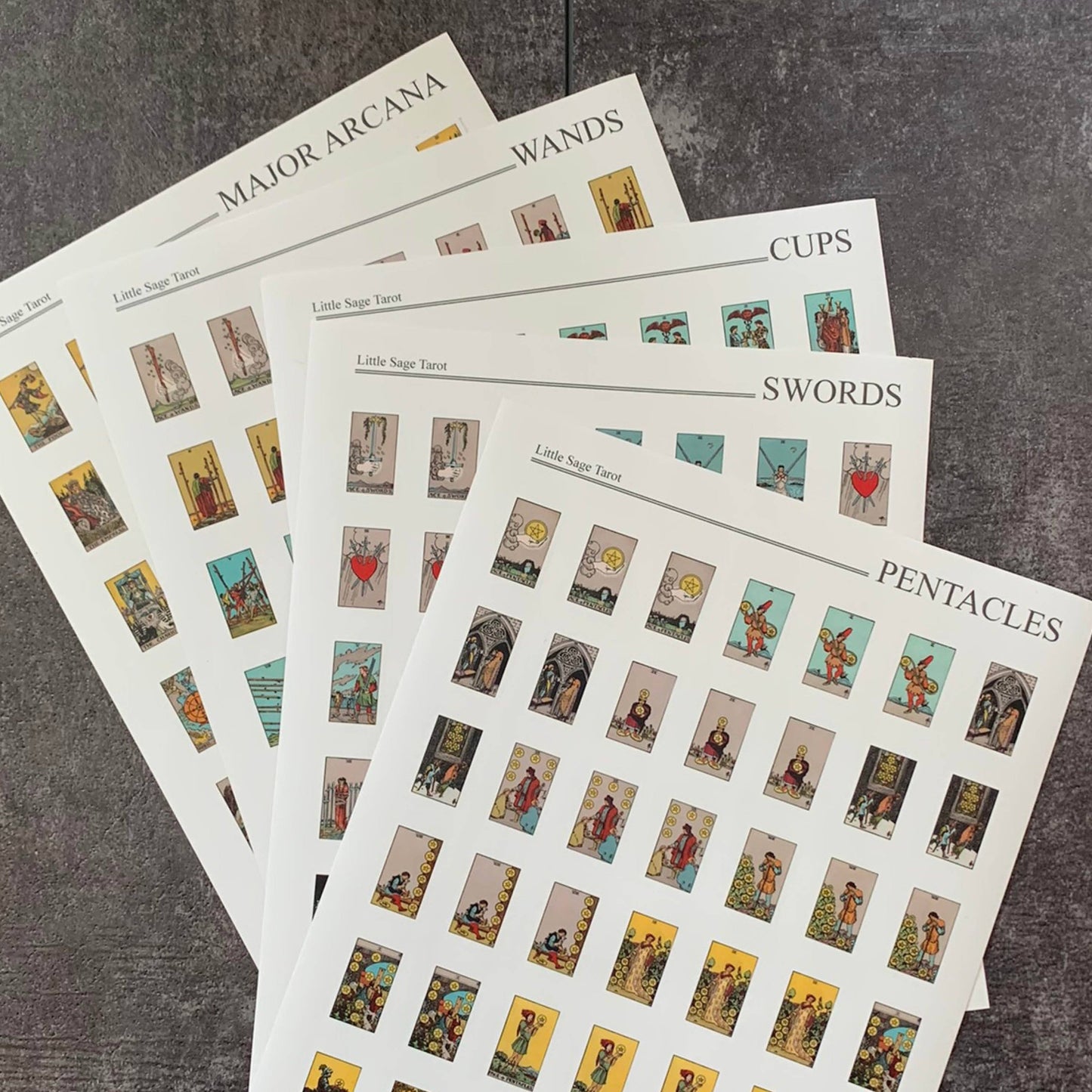Tarot Mini Stickers