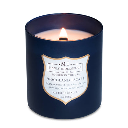 Woodland Escape Candle – Mint, Cinnamon & Timber Calm