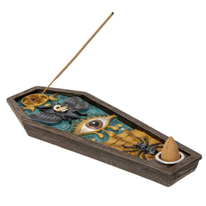 Gothic Coffin Incense Burner