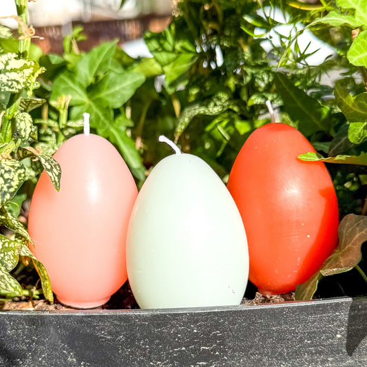 Spring Egg Candles