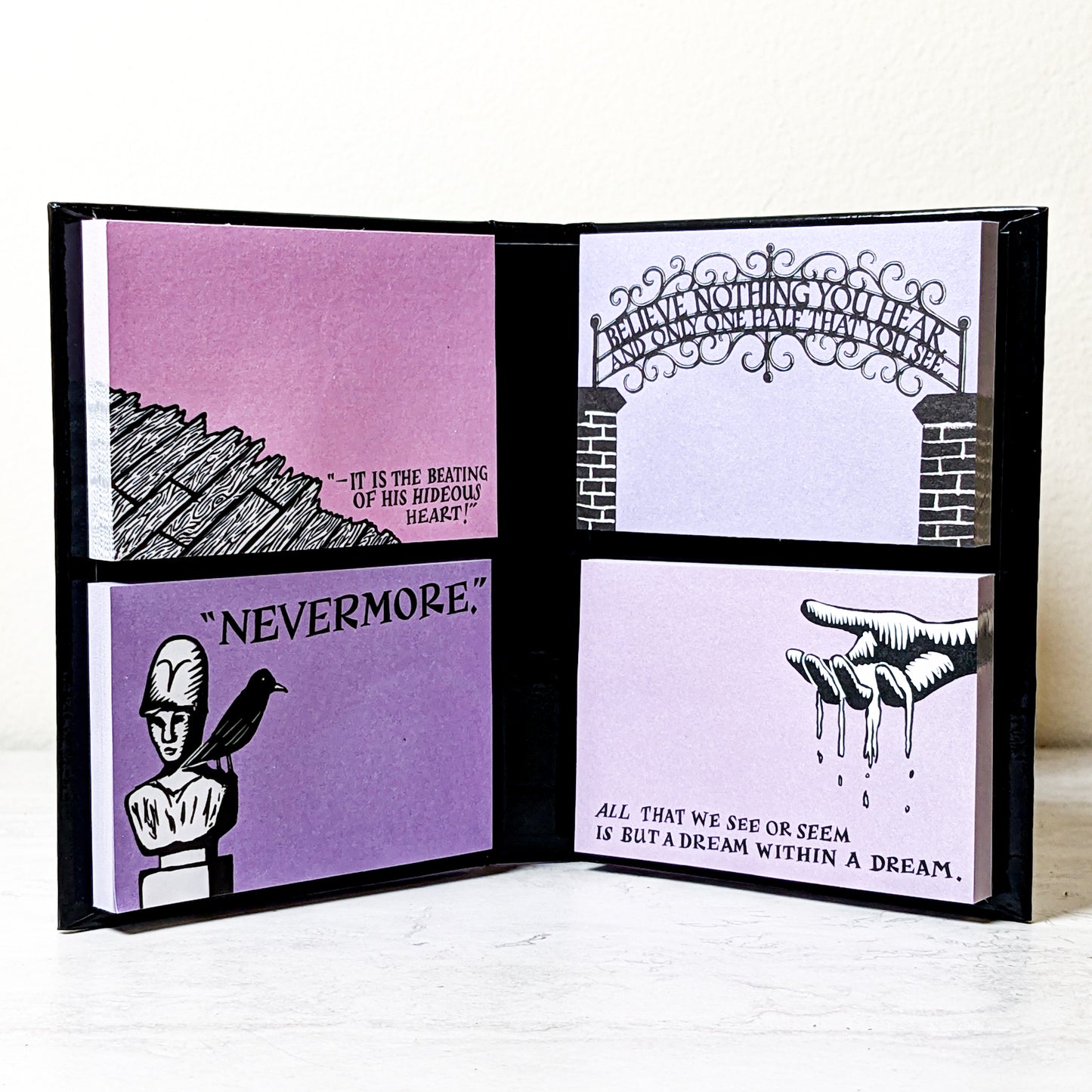 Edgar Allen Poe Sticky Notes