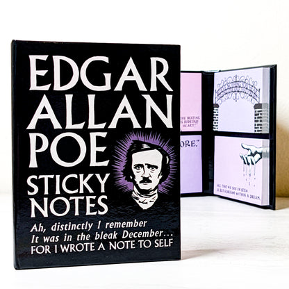 Edgar Allen Poe Sticky Notes