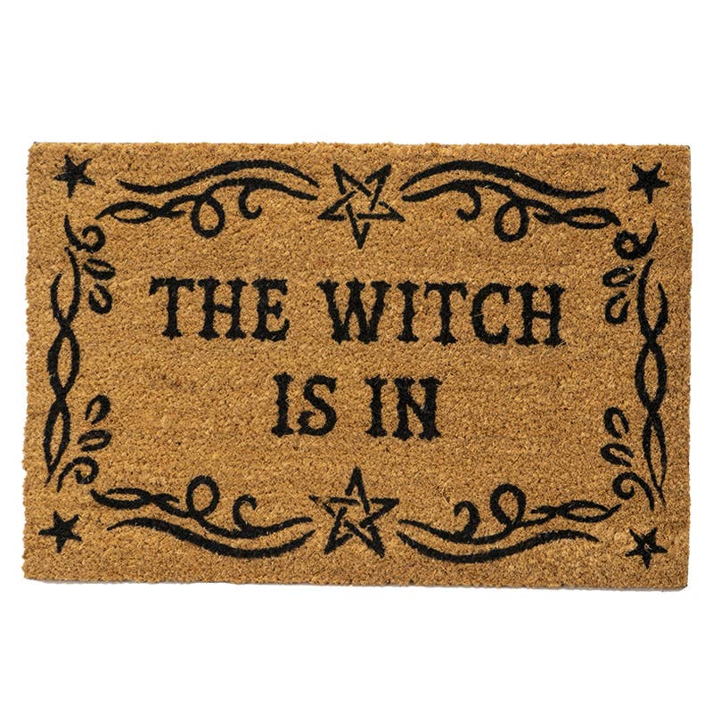 The Witch Is in Welcome Doormat