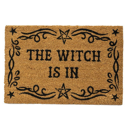 The Witch Is in Welcome Doormat