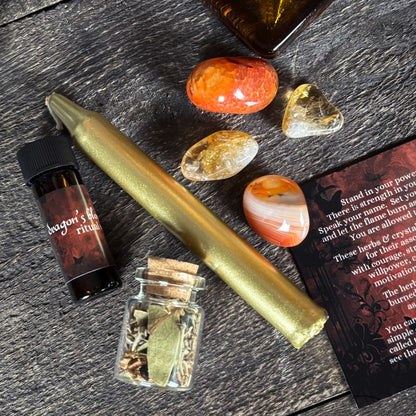 Empowered Spell Kit | Witchcraft Courage & Strength | Of Forest & Fae