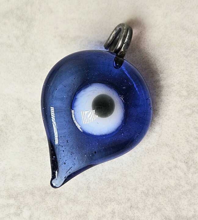 Evil Eye Bead Pin