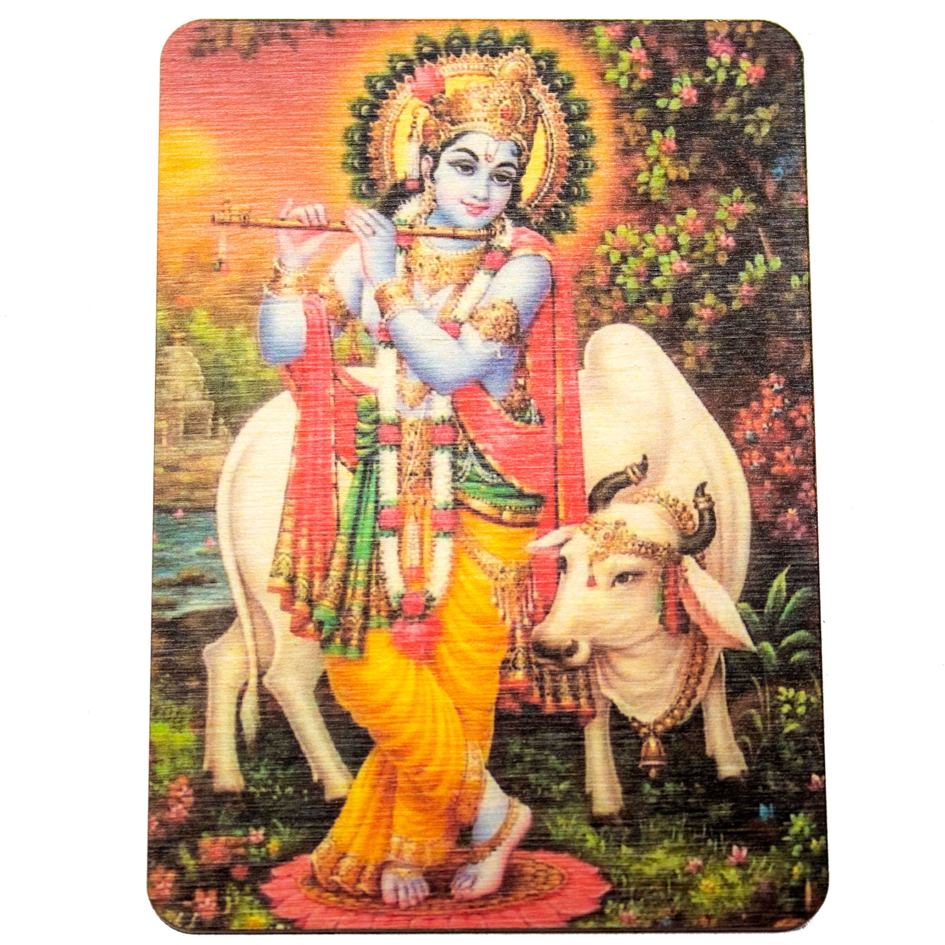 Hindu God Wood Magnets | Various Styles