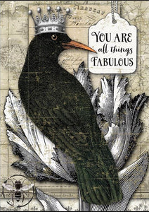 You Are All Things Fabulous Birthday Greeting Card