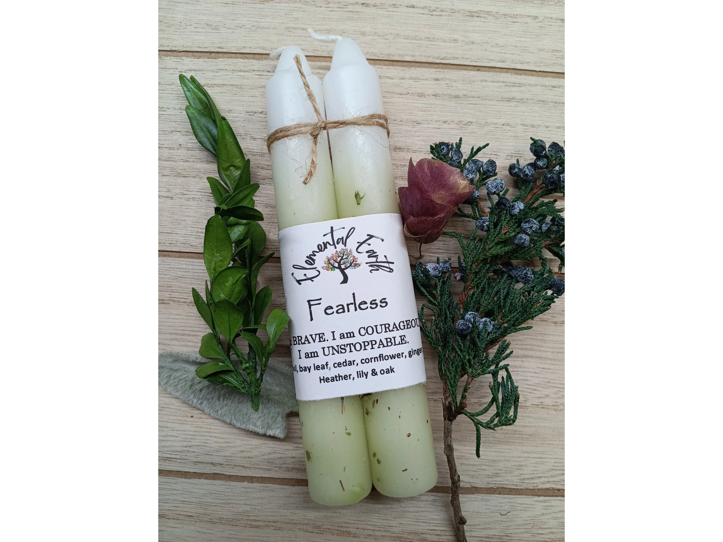 Fearless Herbal 6" Ritual Candles