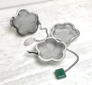 Daisy Crystal Tea Infuser | Various Crystals