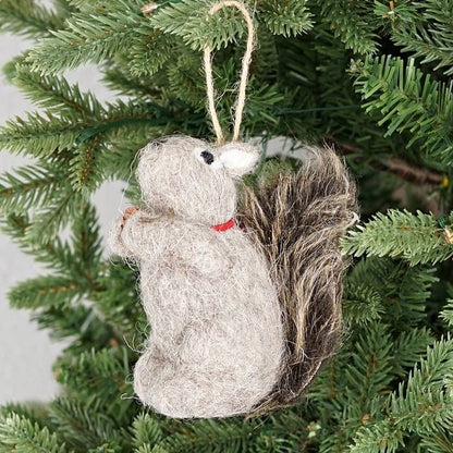 Wooly Squirrel Ornament – 4.5"