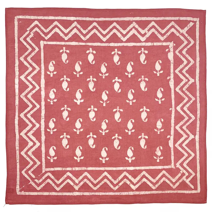 Block Printed Bandanas - Various styles