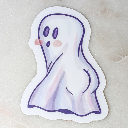 Ghost Boo-ty Sticker