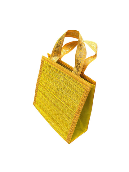 Korai Grass Reusable Bag Gift Bag | Handmade Eco-Friendly Tote from India