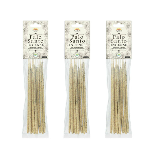 Palo Santo Artisan Resin Rolled Incense Sticks (10)