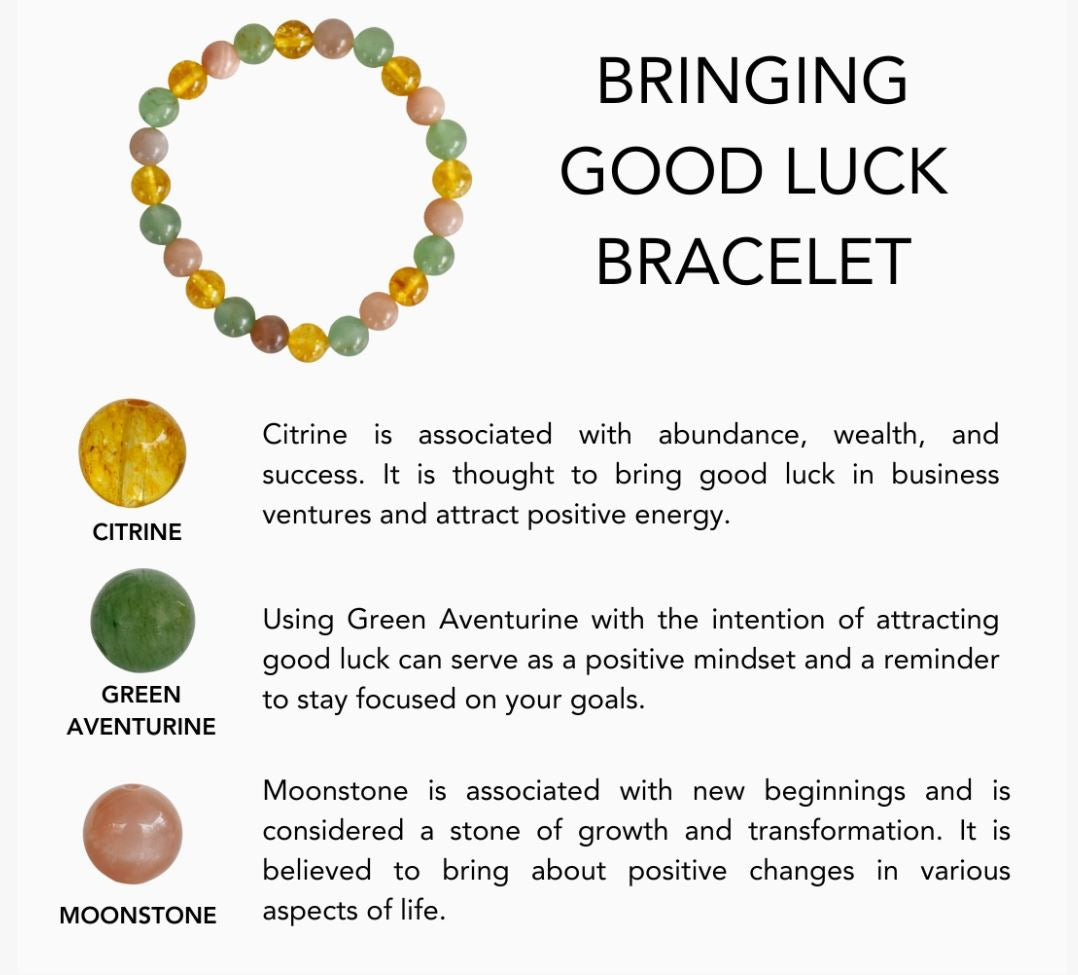 Crystal Healing Bracelets | Anxiety | Abundance | Joy | Fertility & More