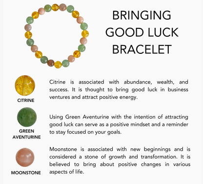 Crystal Healing Bracelets | Anxiety | Abundance | Joy | Fertility & More