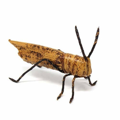Banana Fiber Grasshopper – Handcrafted Kenyan Art