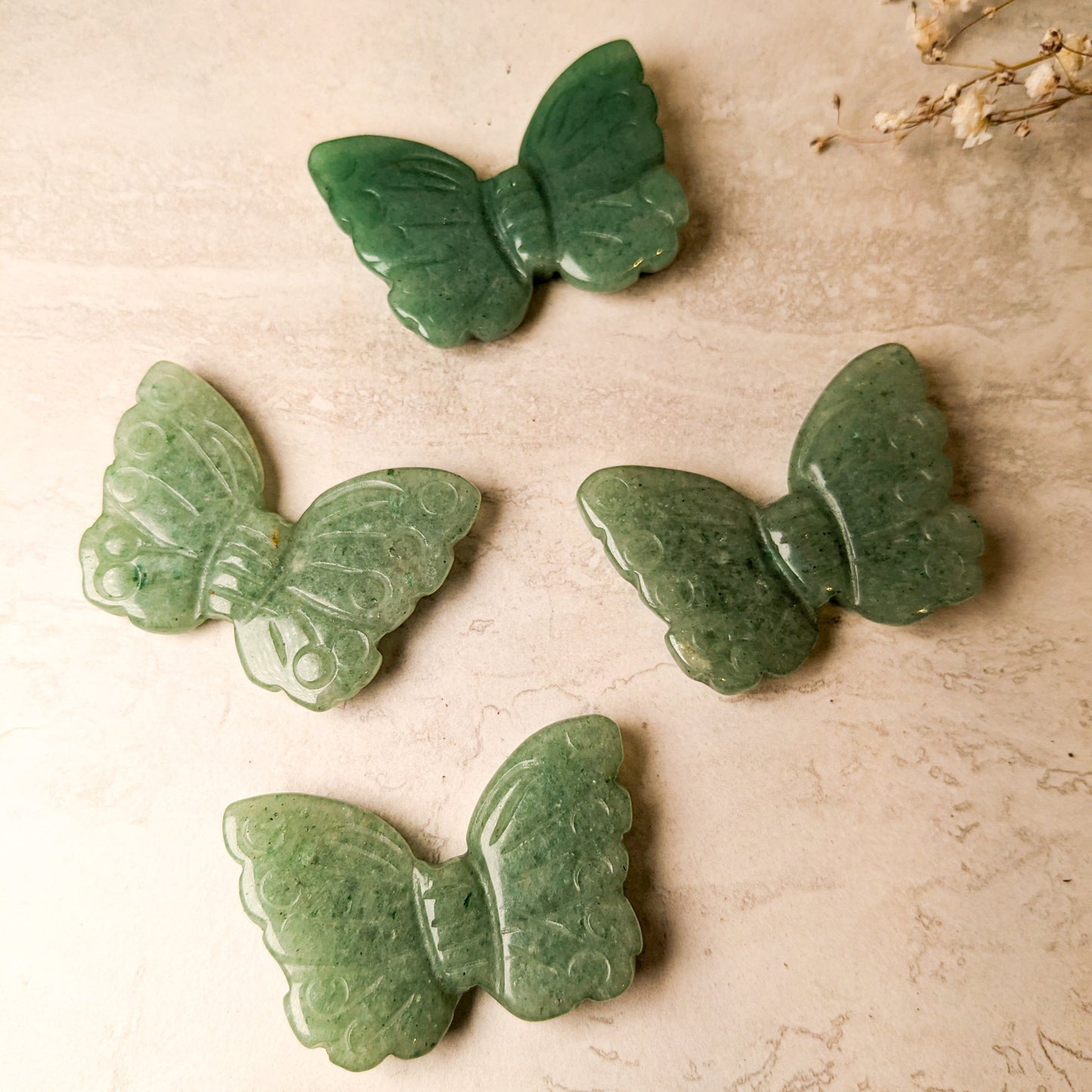 Crystal Butterflies 2in