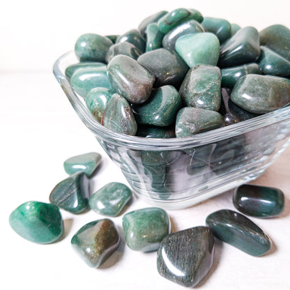 Green Aventurine Tumbles 1"