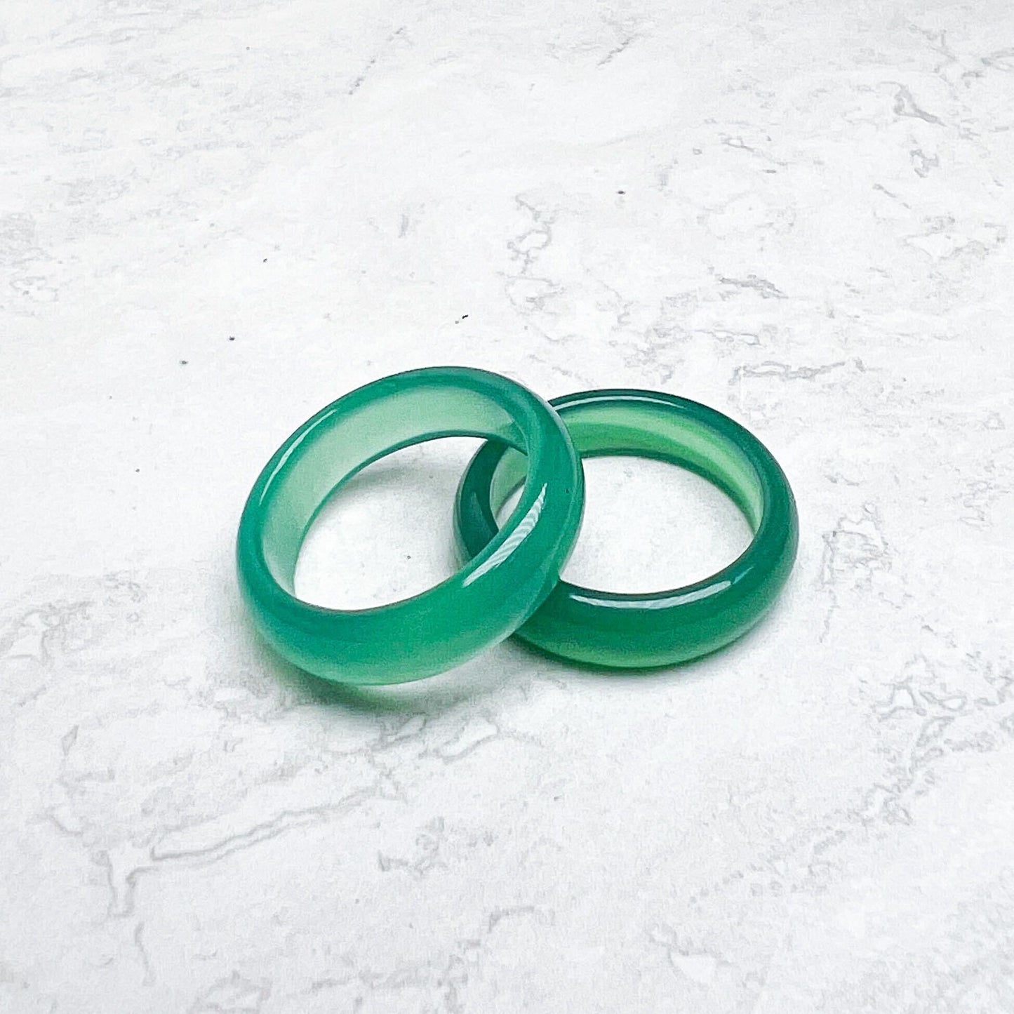 Green Aventurine Rings - Various Sizes