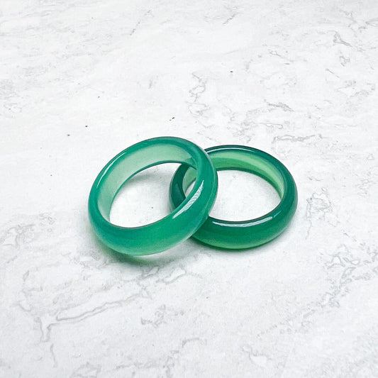 Green Aventurine Rings - Various Sizes