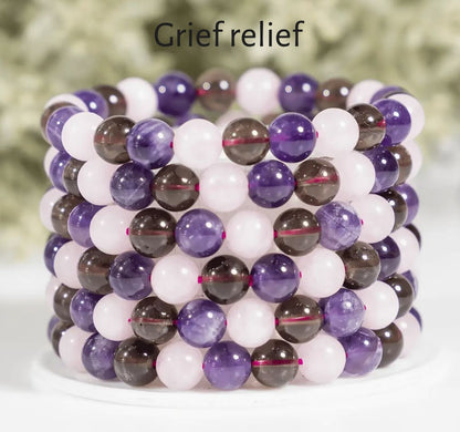 Crystal Healing Bracelets | Anxiety | Abundance | Joy | Fertility & More